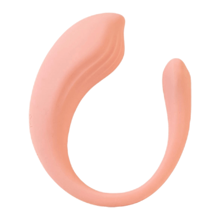 Peach Remote Wearable — product and remote, view 1