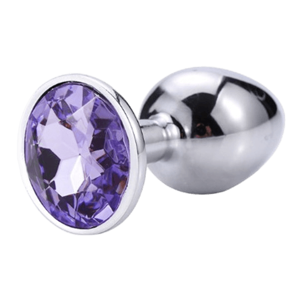 Amethyst Jewel Plug — product view, view 1