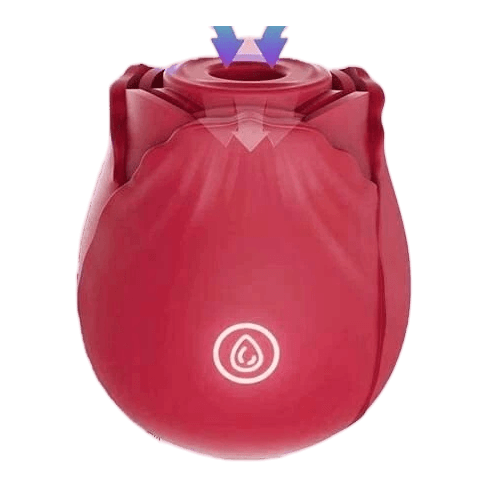 Petal Rose Suction Massager — product view, view 1