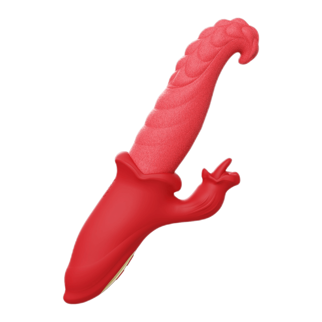 Dragon Sculptural Massager — rear profile, view 1