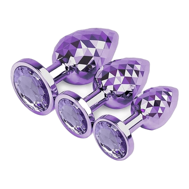 Facet Jewel Plug Set — product view, view 1